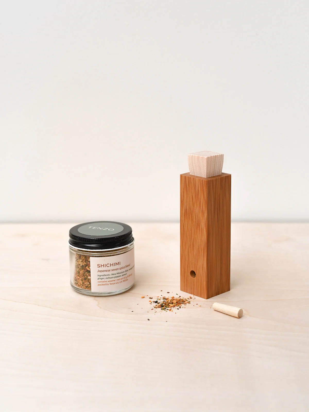 Bamboo Spice Dispenser - Image 3