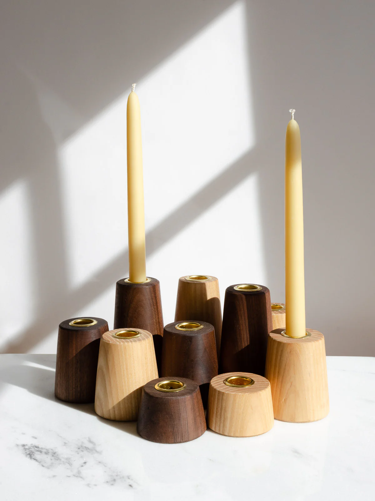 Beeswax Taper Candles - Image 3
