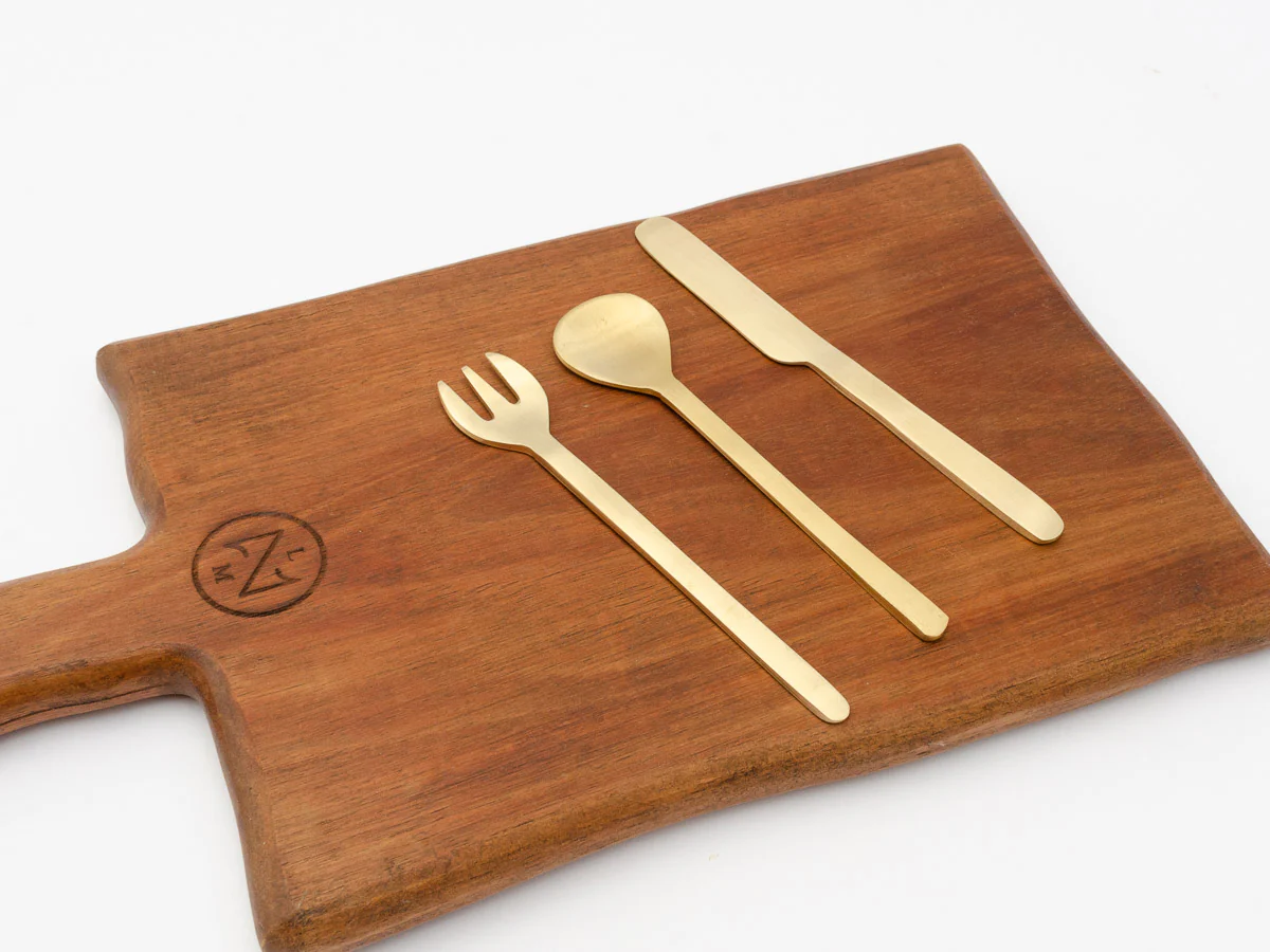 Sample - Brass Cheese Knife - Image 3