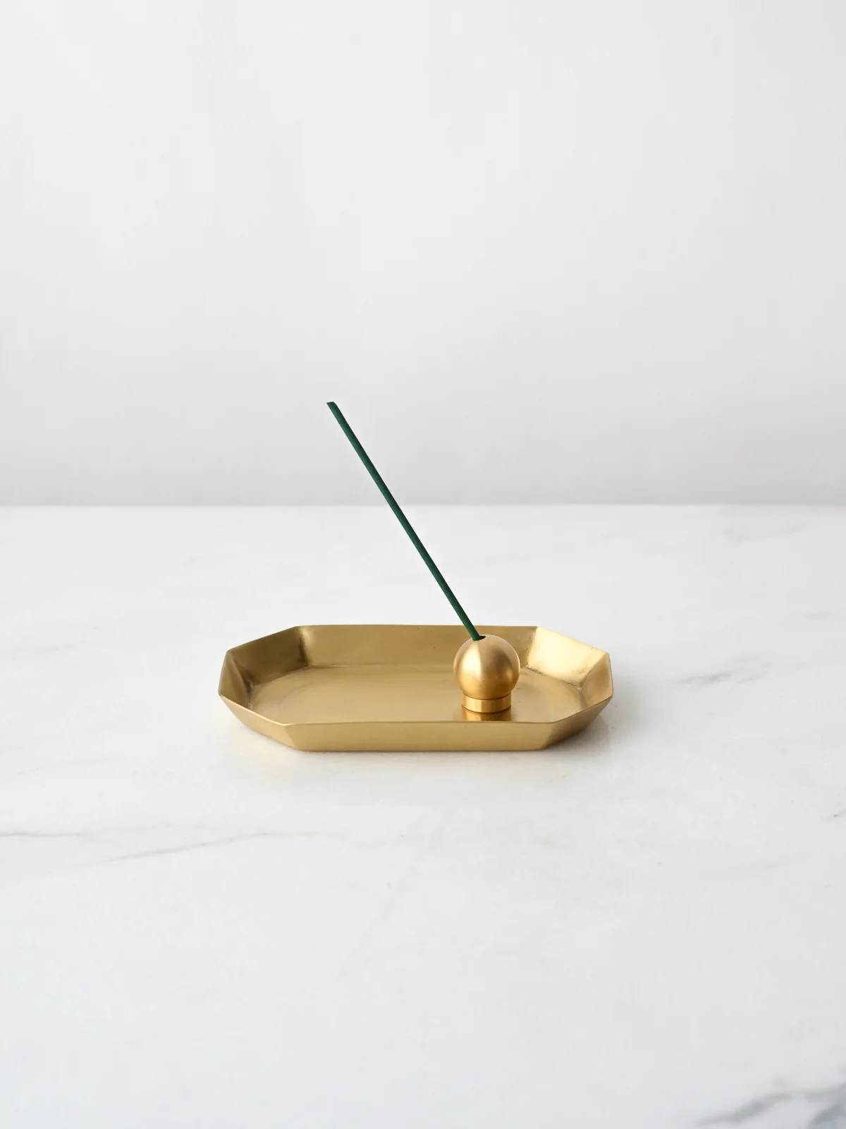 Brass Long Octagonal Tray - Image 2