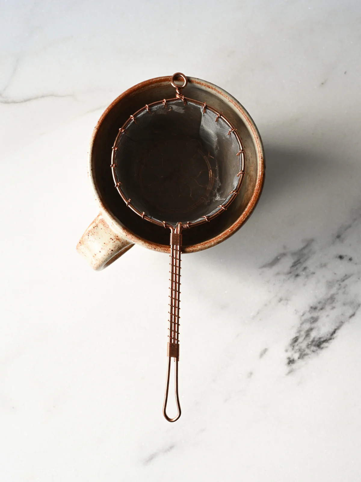 Copper Tea Strainer - Image 3