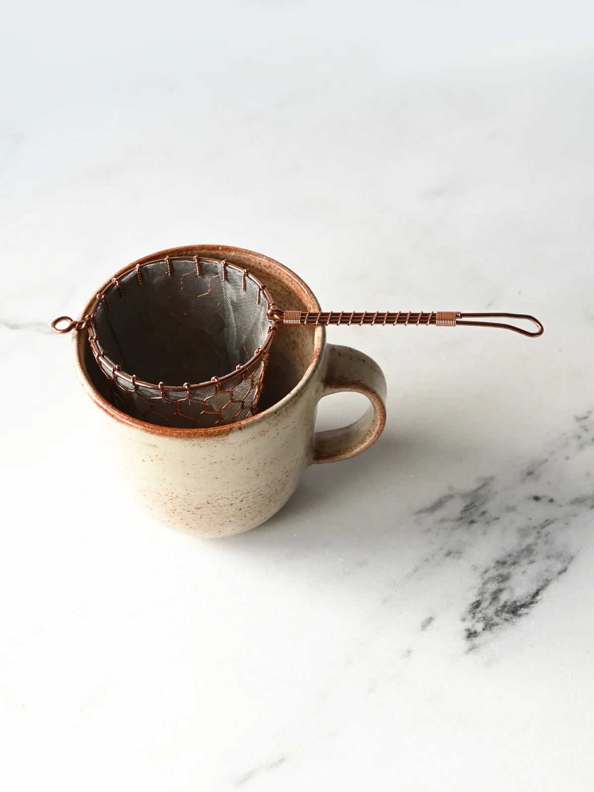 Copper Tea Strainer - Image 4