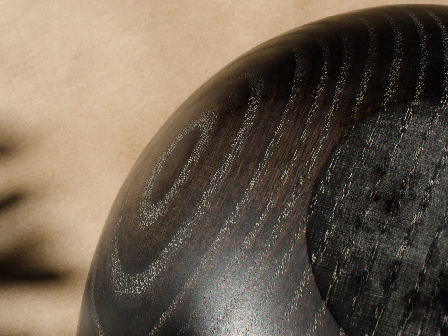 Ebonized Oak Bowl - Image 3