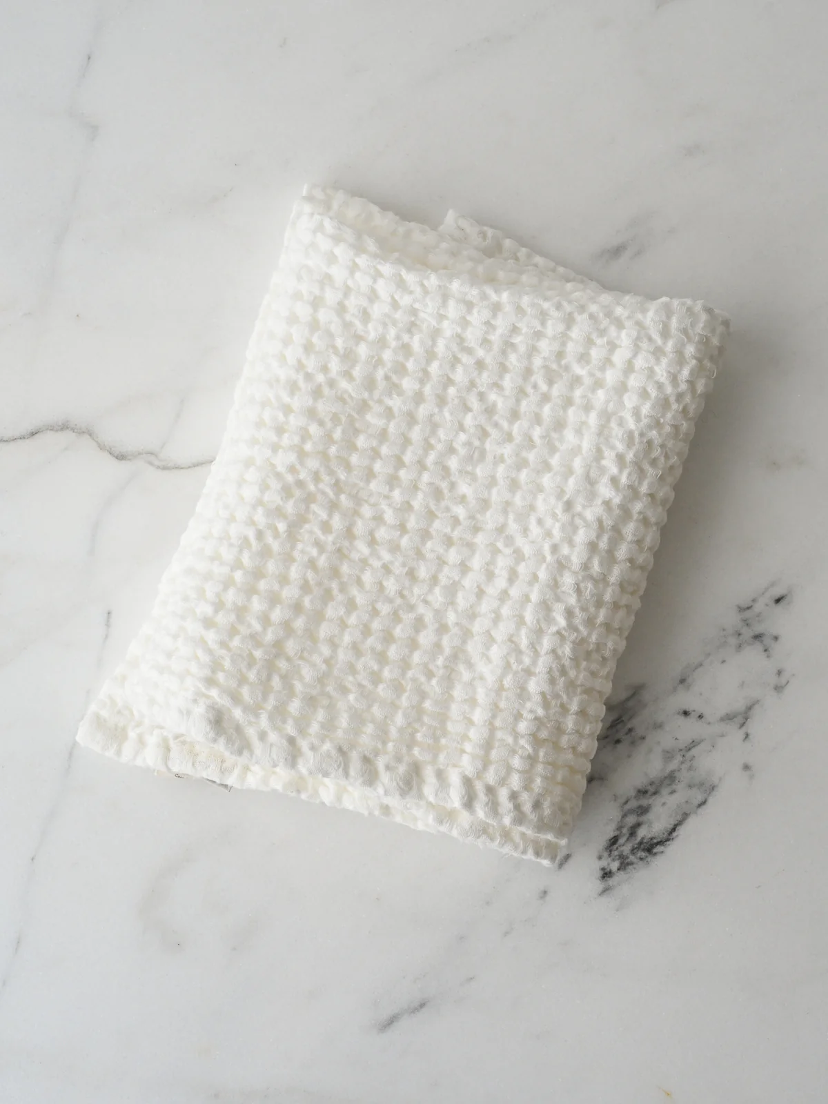 Linen-Cotton Waffle Towel - Image 4