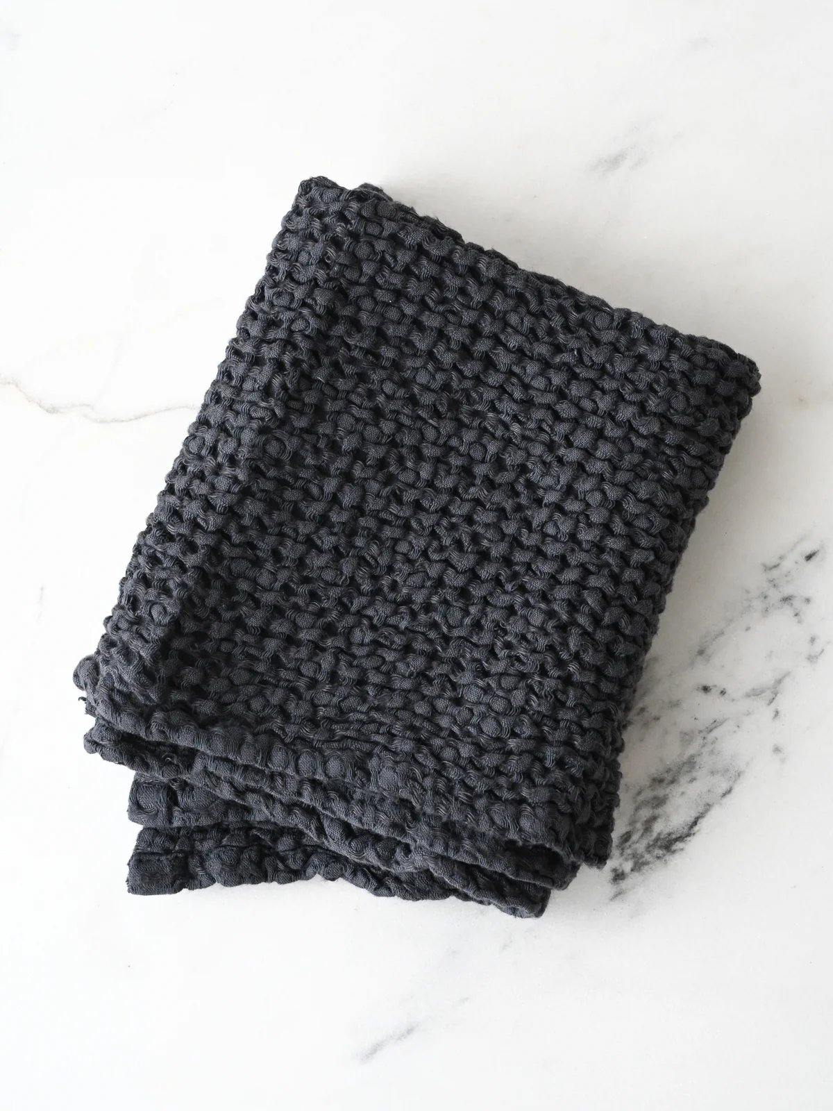 Linen-Cotton Waffle Towel - Image 8