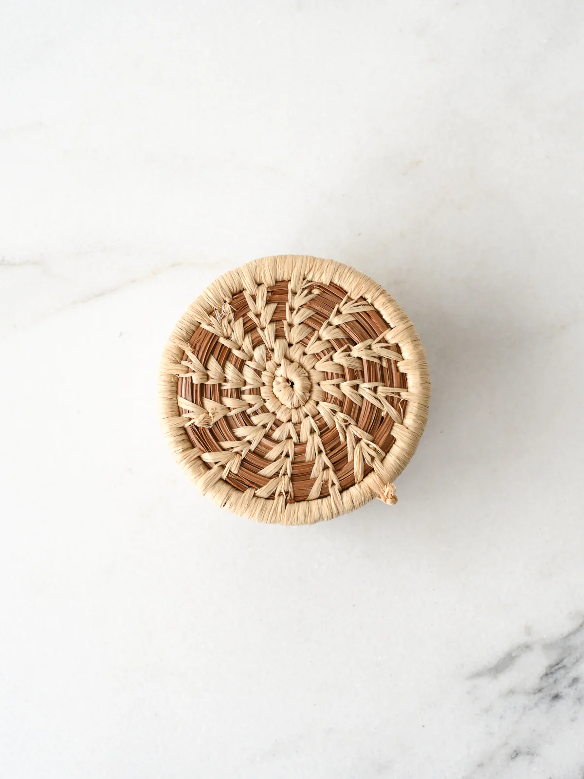 Mini Pine Needle Basket - Image 2
