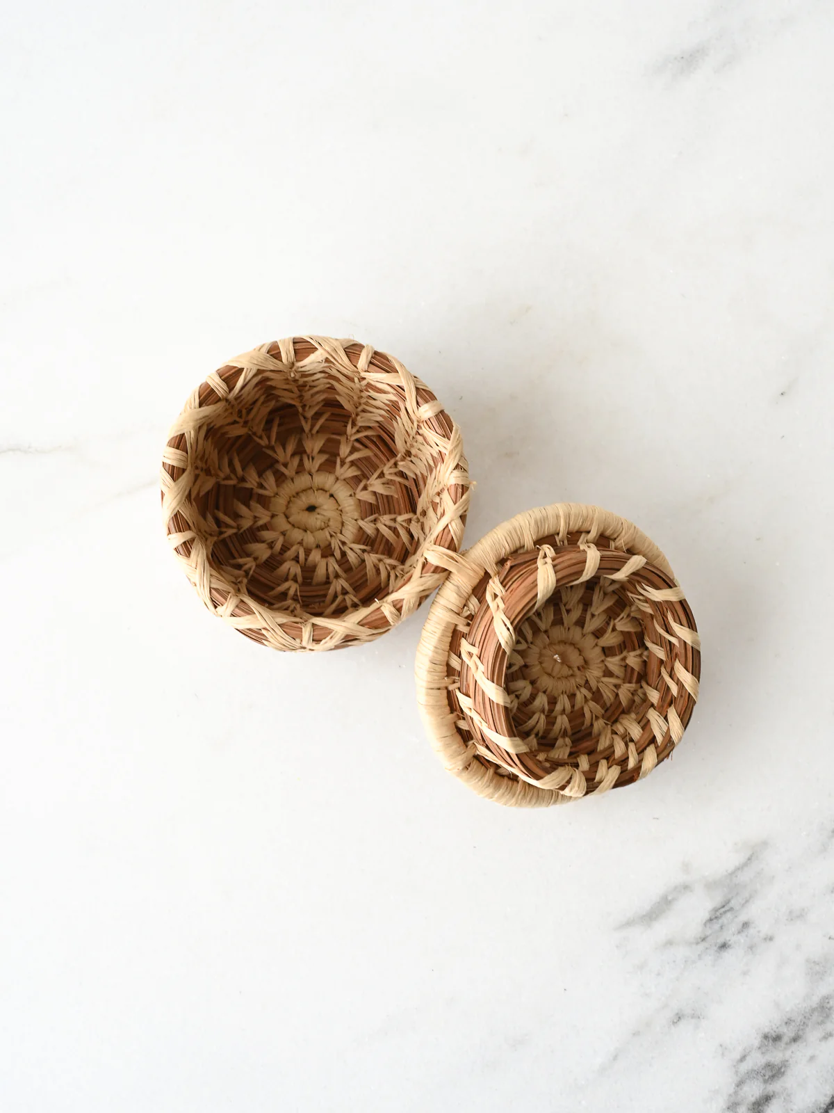 Mini Pine Needle Basket - Image 3