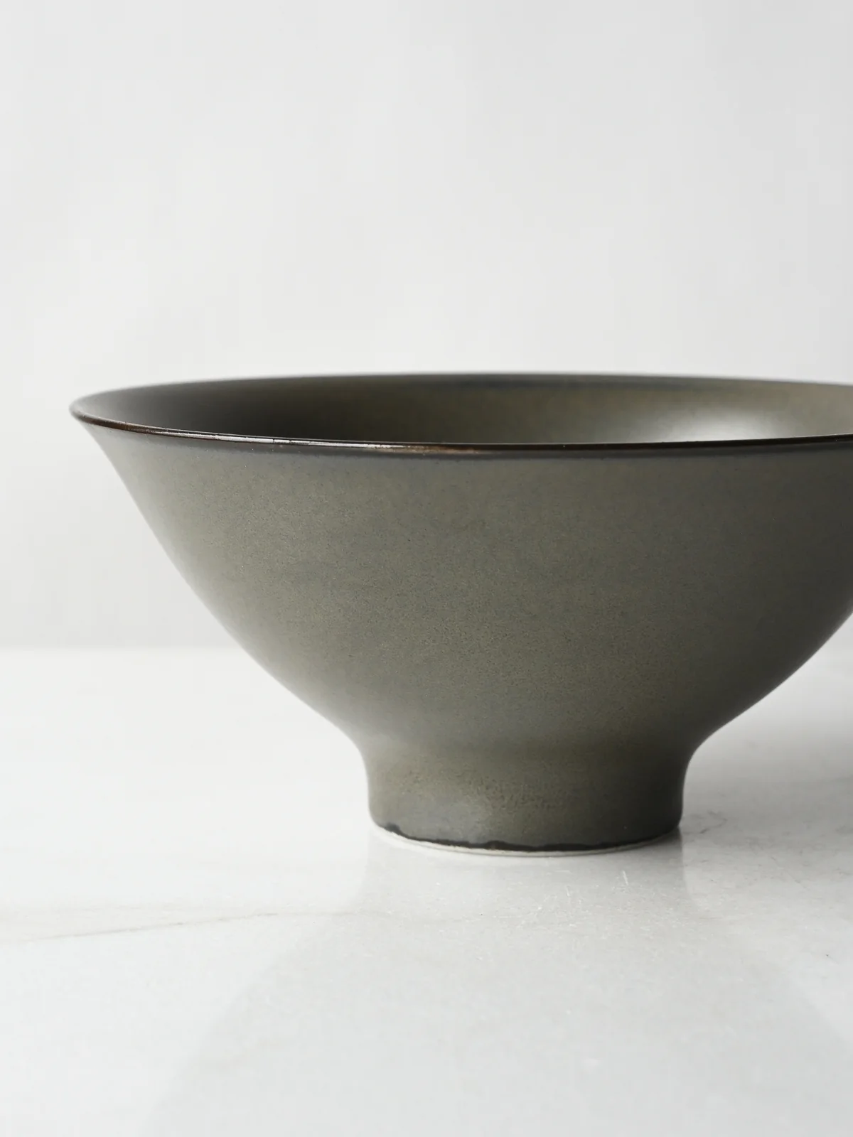 Rice Bowl in Tenmoku Glaze - Image 4