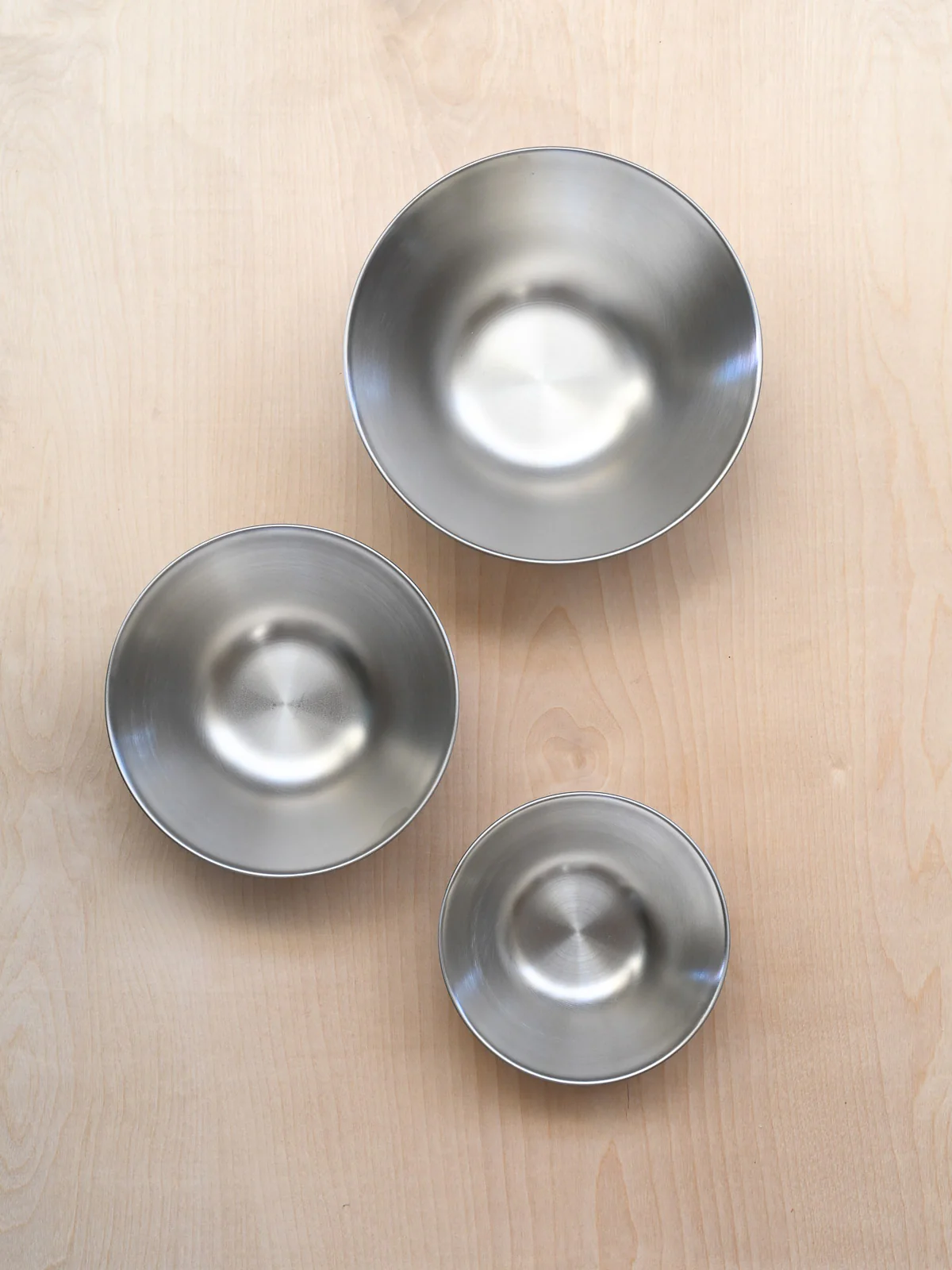 Stainless Steel Mixing Bowls | Set of 3 - Image 3