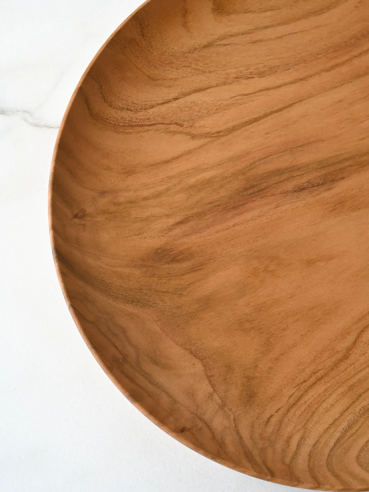 Urushi-Lacquered Large Wooden Plate | Sakura - Image 3