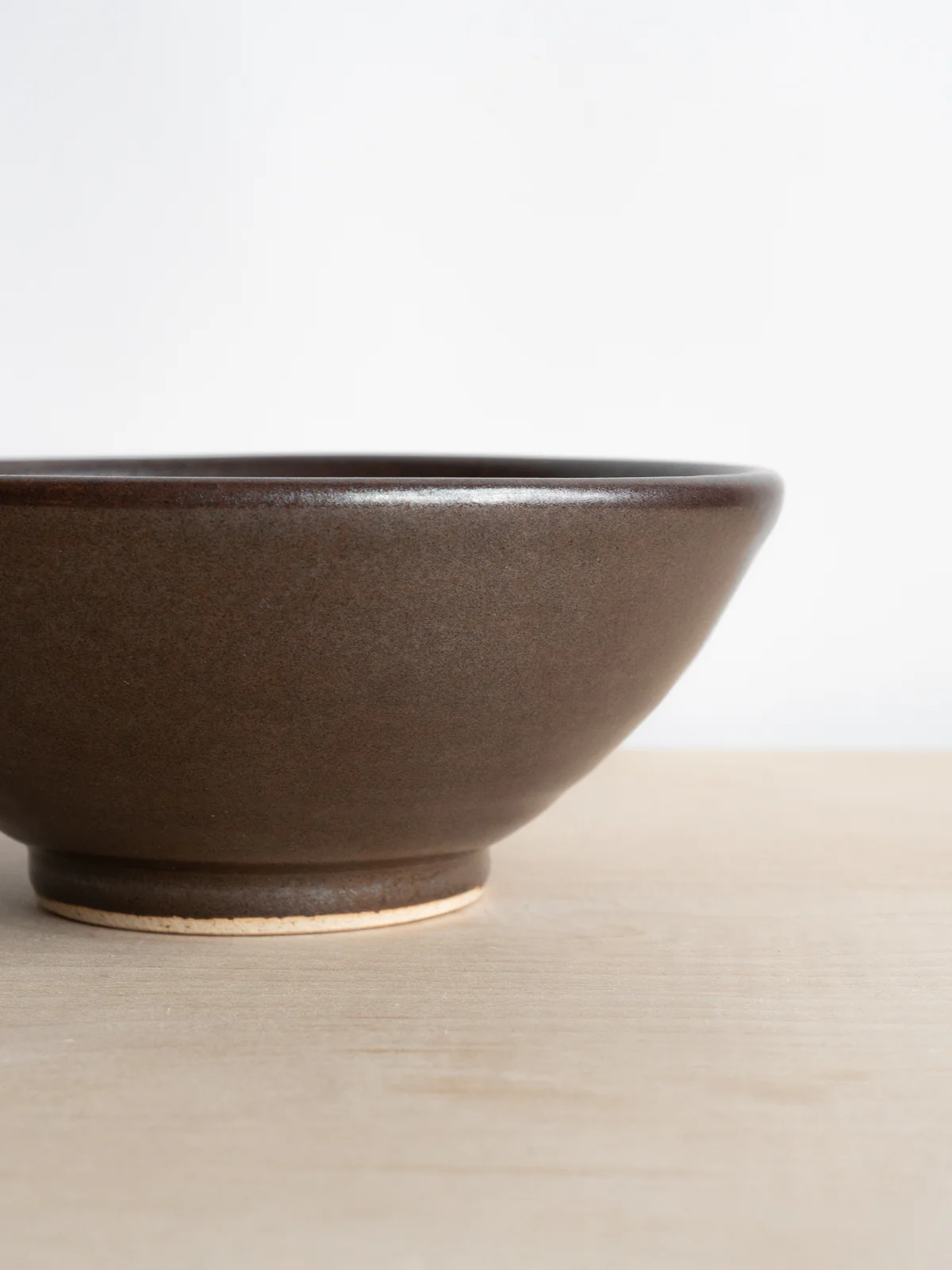 Wild Clay Bowl in Iron Glaze - Image 5