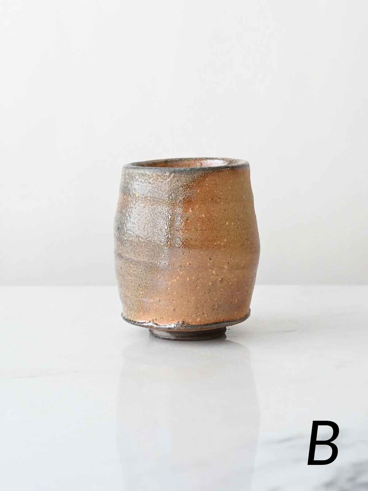 Wild Clay Yunomi in Light Soda Fire - Image 4