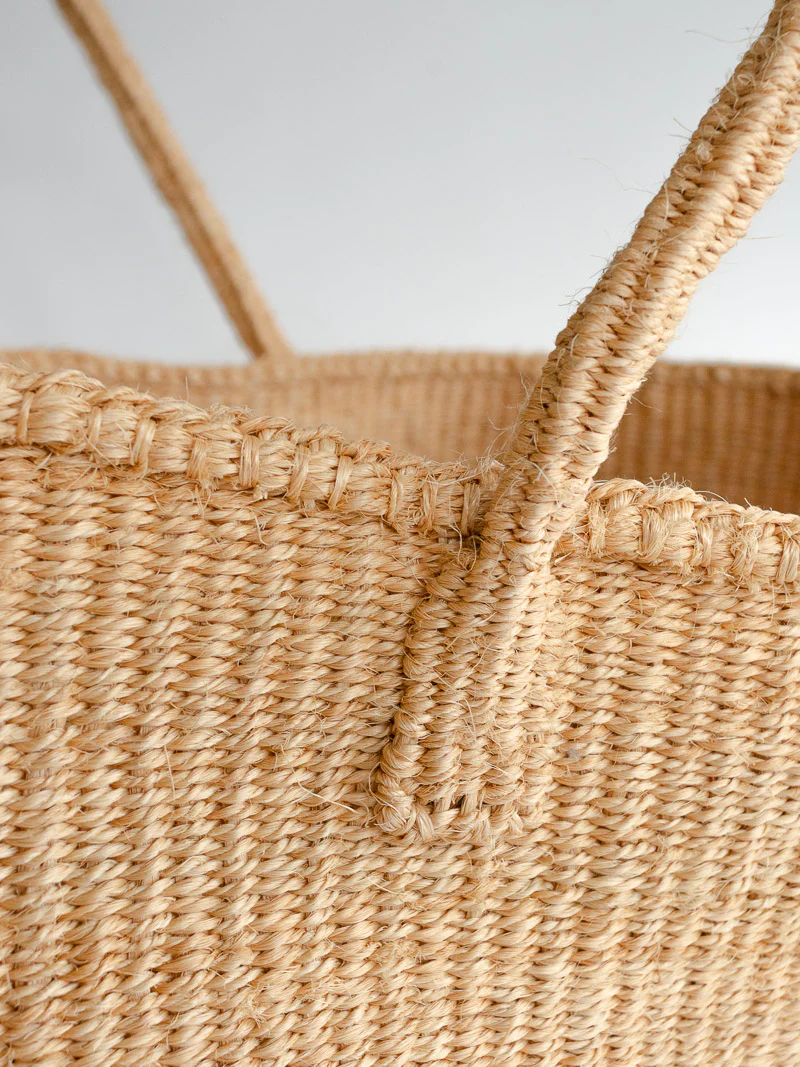XL Sisal Tote Basket | Natural - Image 3